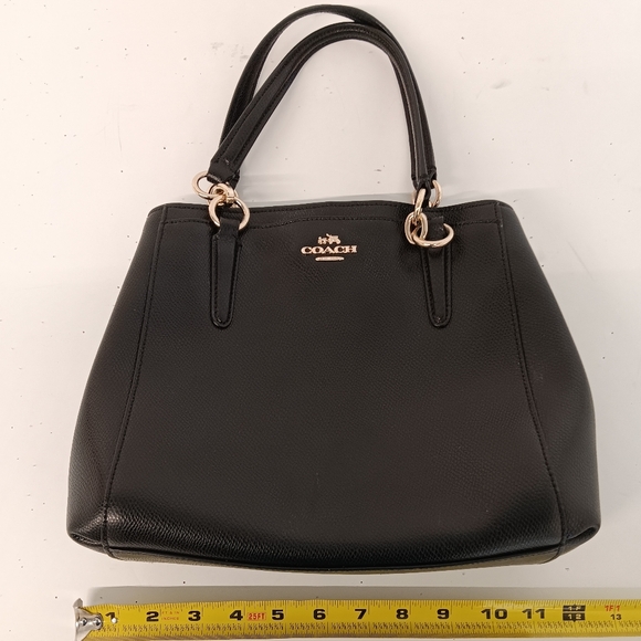 Coach Minetta Chicago Pebble Leather Satchel Handbag - Picture 15 of 15